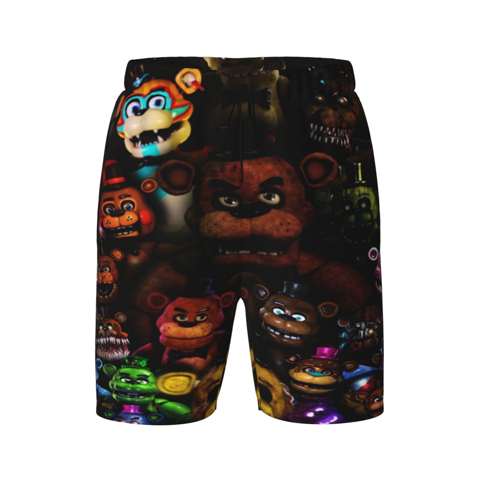 Five Nights At Freddy'S Boy'S Swim Trunks Quick Dry Board Shorts Kids Beach Swim Shorts Bathing Suits Swimsuit